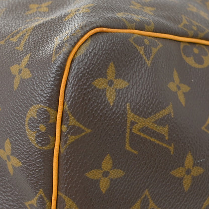 Louis Vuitton Keepall Bandouliere Monogram Canvas, Brown, Canvas, Travel Bag