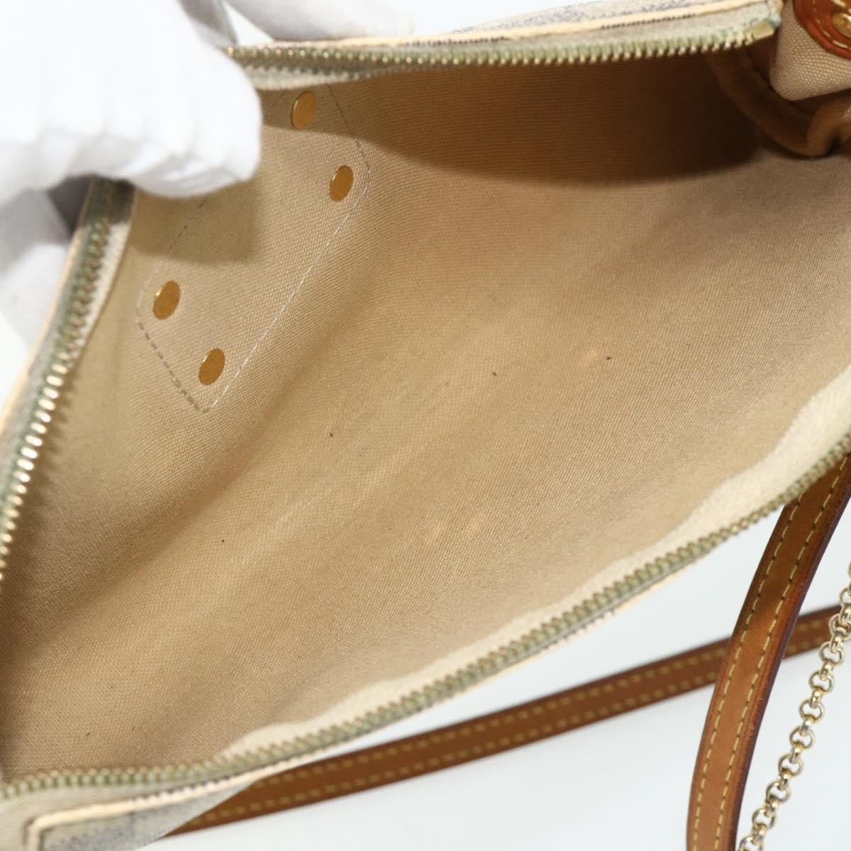 Louis Vuitton Eva Damier, Beige, Canvas, Shoulder Bag