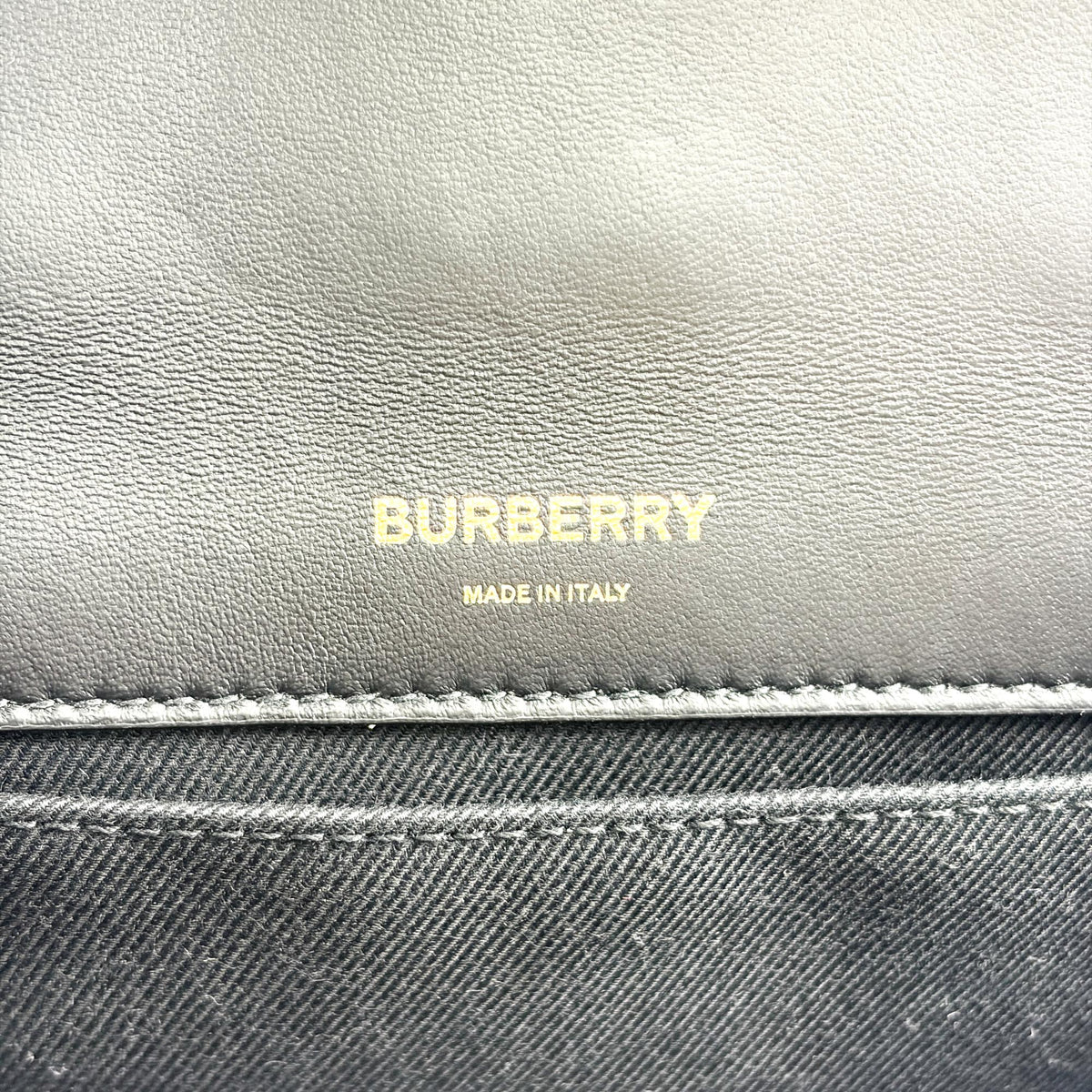 Burberry Lola Bum Quilted Lambskin, Black, Leather, Handbag
