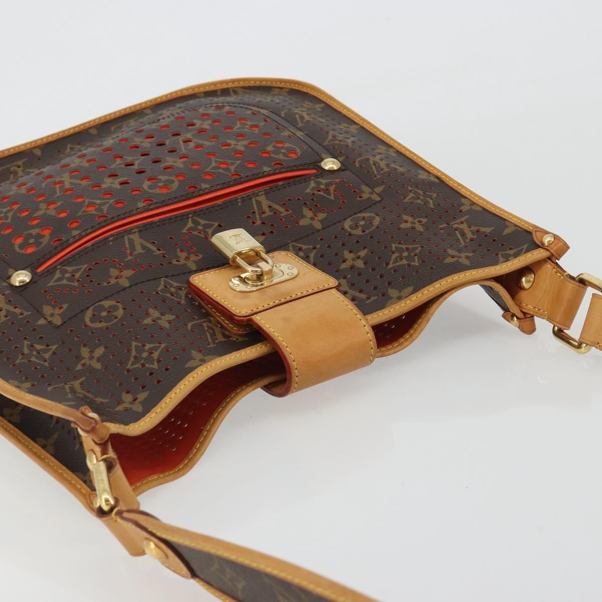 Louis Vuitton Musette Perforated Monogram Canvas, Brown, Canvas, Handbag