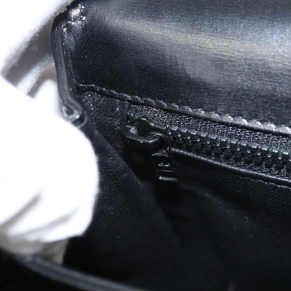 Bally Vintage Leather, Black, Leather, Shoulder Bag