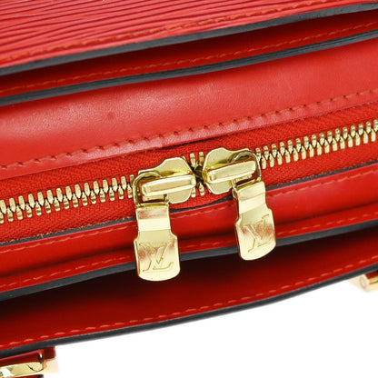 Louis Vuitton Pont Neuf Epi Leather, Red, Leather, Handbag