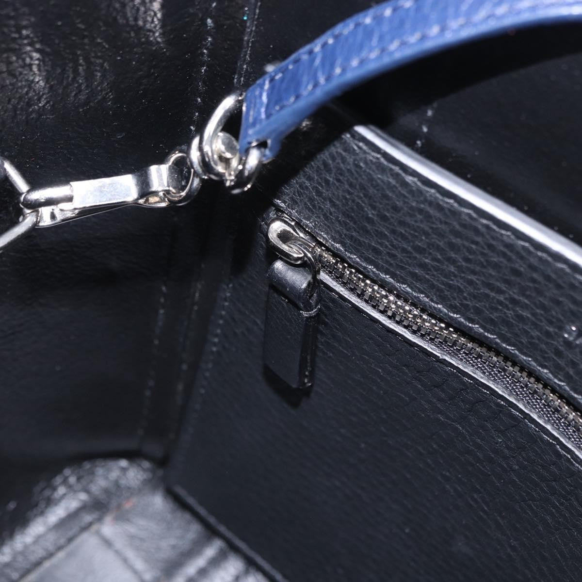 Balenciaga Everyday Tote Leather, Navy, Leather, Tote Bag