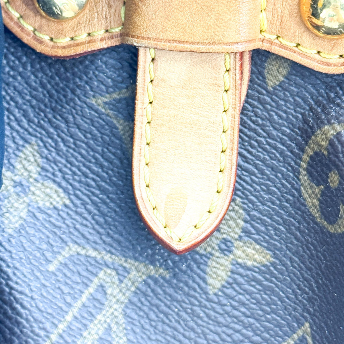 Louis Vuitton Tivoli Monogram Canvas, Brown, Canvas, Handbag