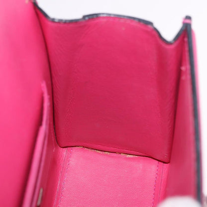 Salvatore Ferragamo Boxyz Top Handle Leather, Pink, Leather, Handbag