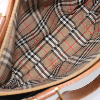 Burberry Handle Tote Leather, Brown, Leather, Tote Bag