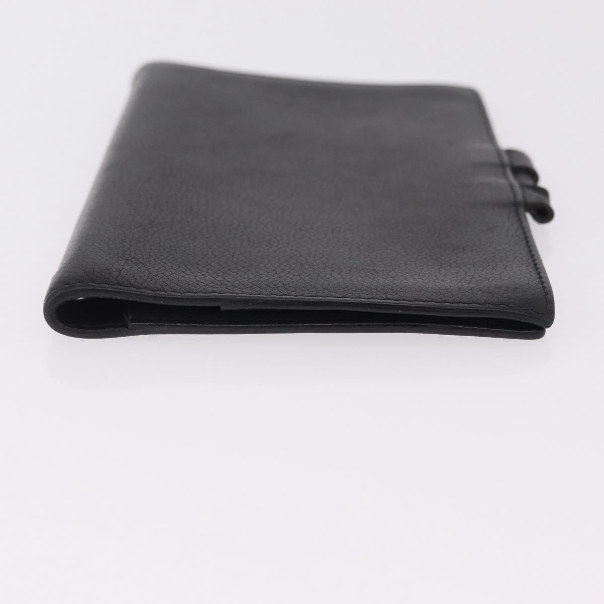 Hermes Vision Agenda Cover Leather, Black, Leather, Briefcase