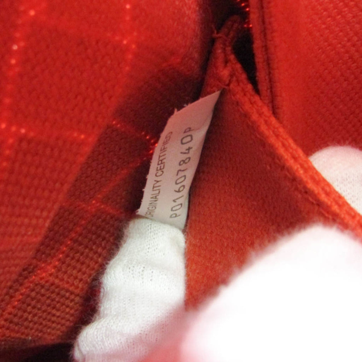 Bottega Veneta Fold-Over Intrecciato Effect Rubber, Red, Rubber, Backpack
