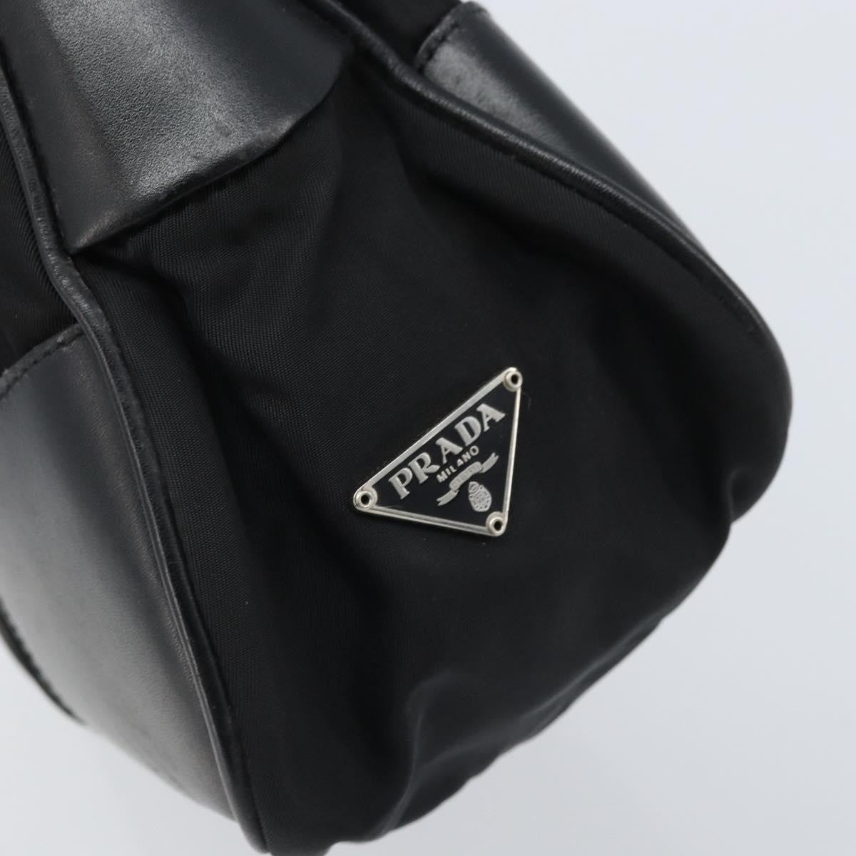 Prada Shoulder Tessuto, Black, Nylon, Shoulder Bag