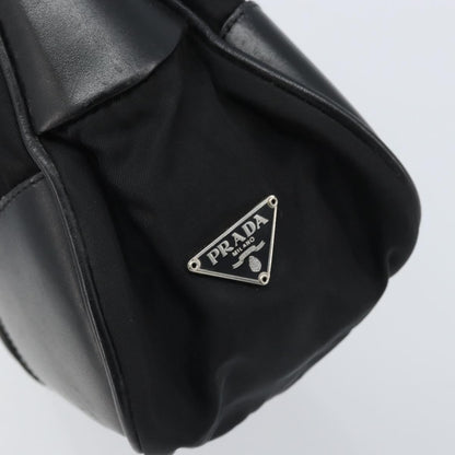 Prada Shoulder Tessuto, Black, Nylon, Shoulder Bag