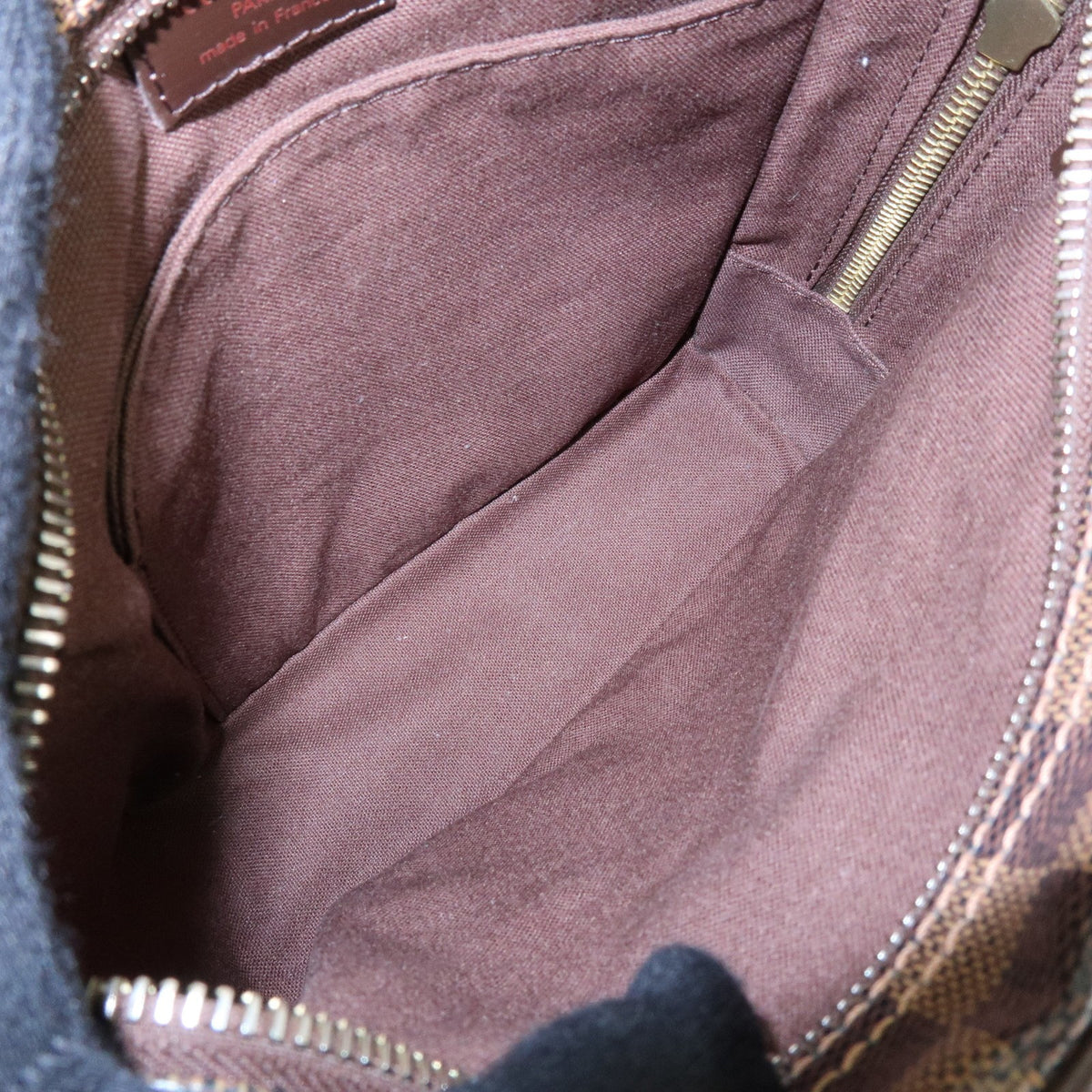 Louis Vuitton Olav Damier, Brown, Canvas, Handbag