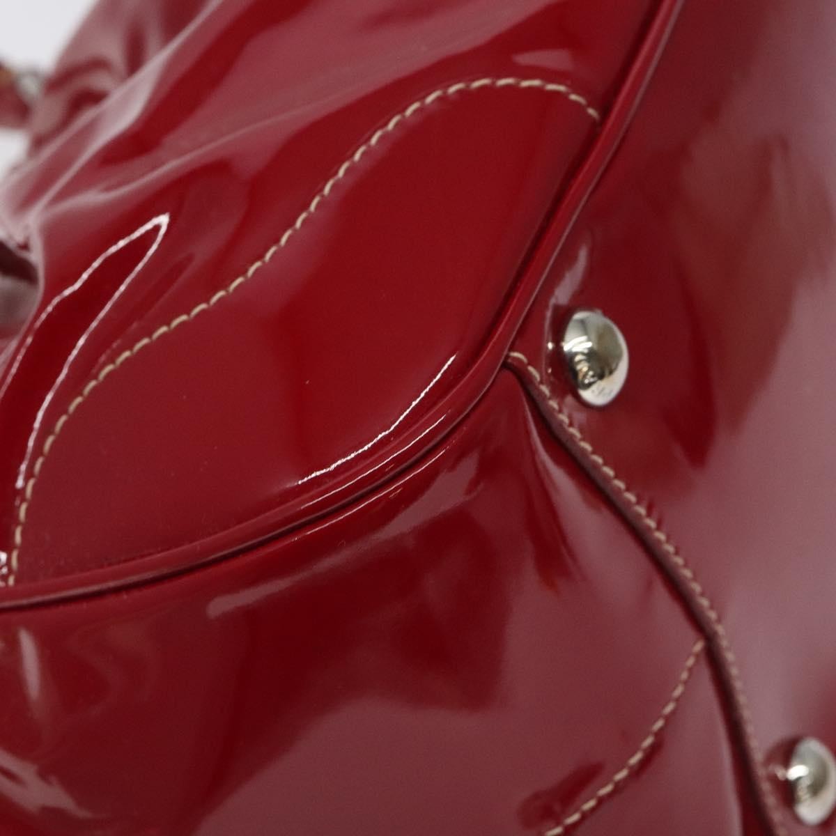 Prada Vintage Patent Leather, Red, Patent Leather, Handbag