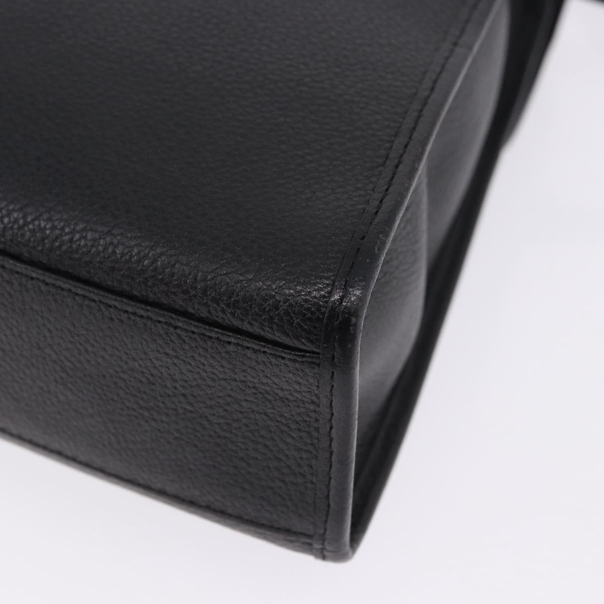 Saint Laurent Vintage Shoulder bag leather, Black, Leather, Shoulder Bag