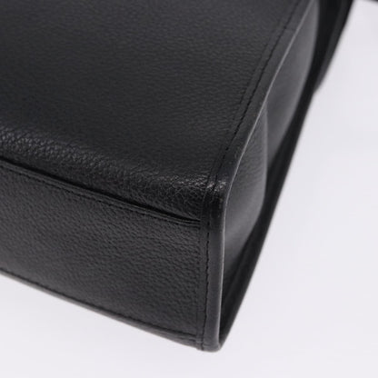 Saint Laurent Vintage Shoulder bag leather, Black, Leather, Shoulder Bag