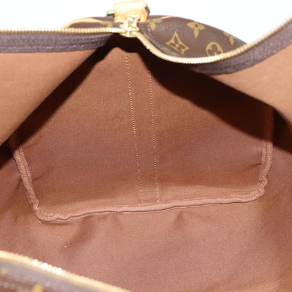Louis Vuitton Keepall Bandouliere Bag Monogram Canvas, BROWN, CANVAS, Travel bag