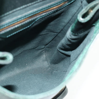Louis Vuitton Cassiar Taiga Leather, Green, Leather, Backpack