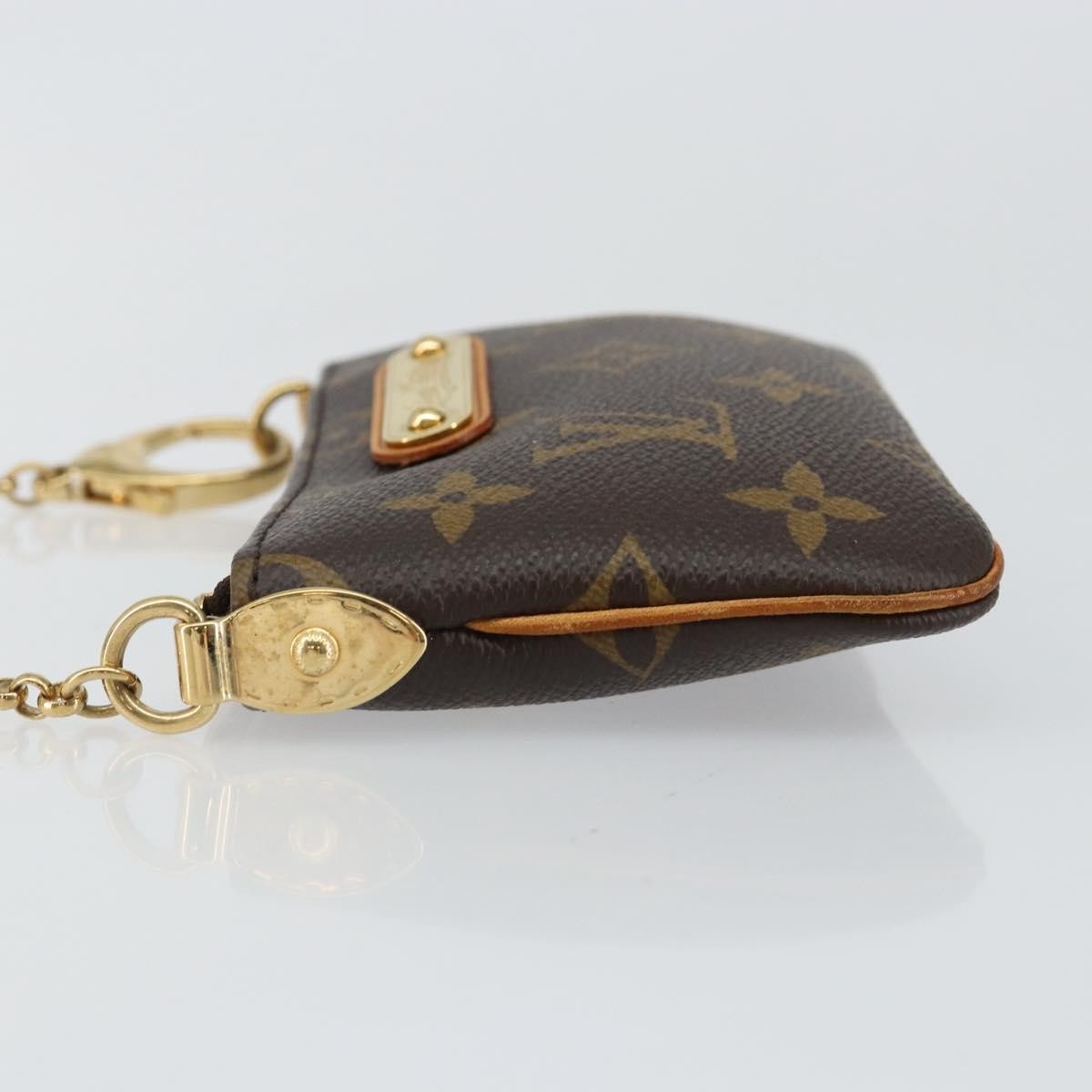 Louis Vuitton Milla Pochette Monogram Canvas, Brown, Canvas, Clutch