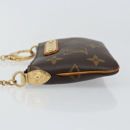 Louis Vuitton Milla Pochette Monogram Canvas, Brown, Canvas, Clutch