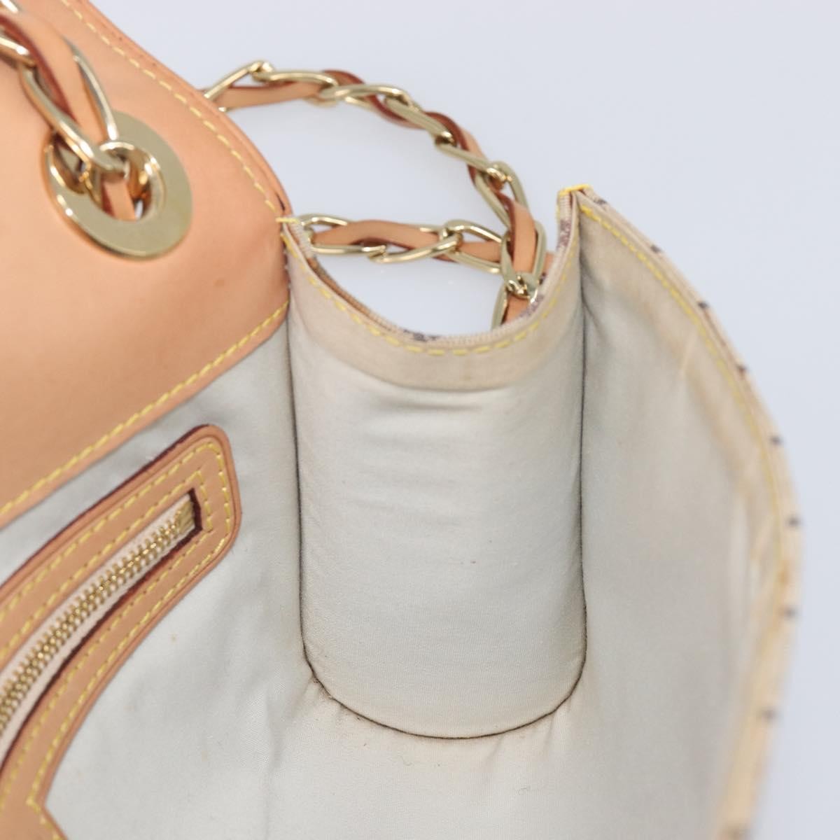 Louis Vuitton Camille Mini Lin, Blue, Canvas, Handbag
