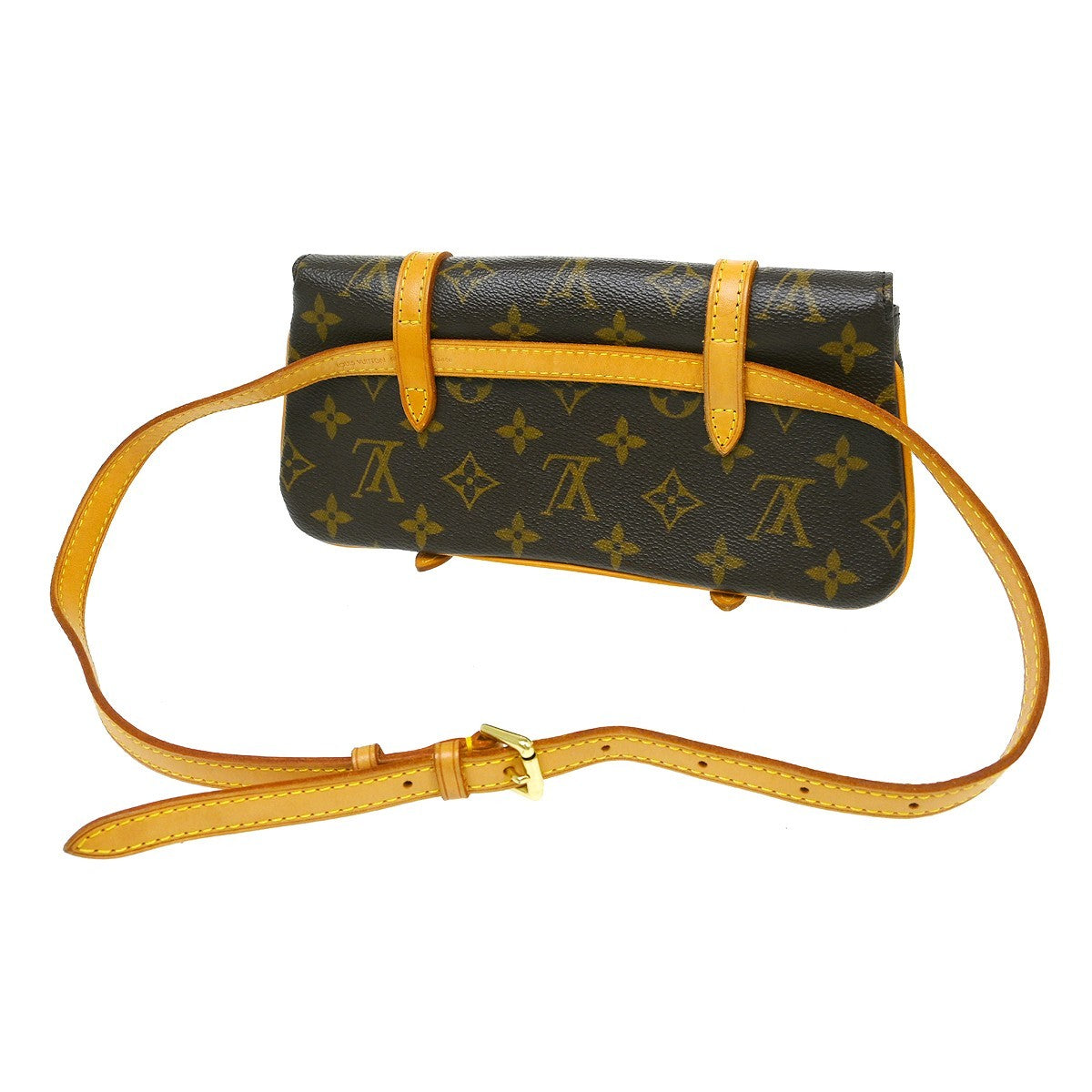 Louis Vuitton Marelle Waist Monogram Canvas, Brown, Canvas, Clutch