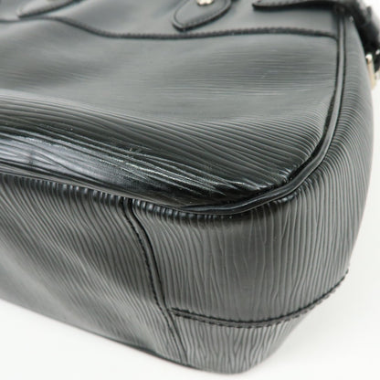 Louis Vuitton Passy Epi Leather, Black, Leather, Tote Bag