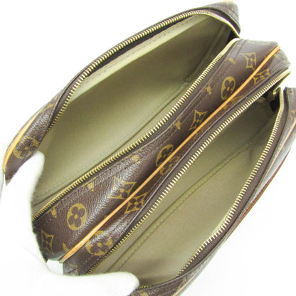 Louis Vuitton Reporter Monogram Canvas, Brown, Canvas, Shoulder Bag