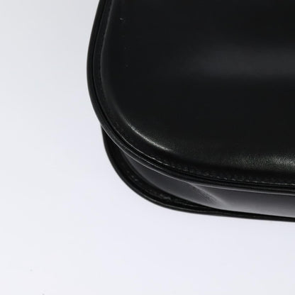 Gucci Vintage Leather, Black, Leather, Shoulder Bag