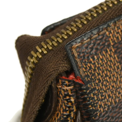 Louis Vuitton Eva Damier, Brown, Canvas, Handbag