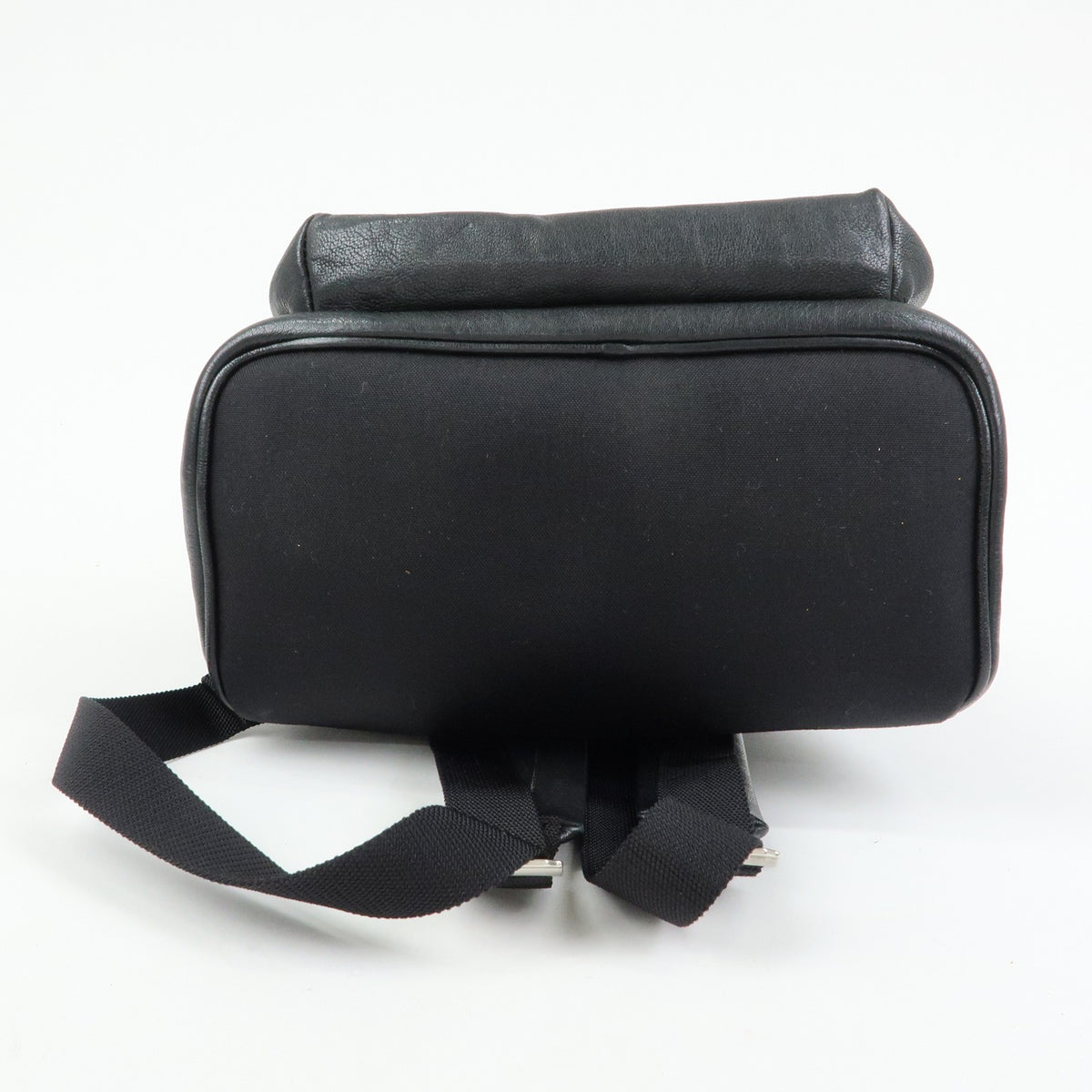 Saint Laurent City Patchwork Leather, Black, Leather, Backpack