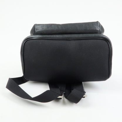 Saint Laurent City Patchwork Leather, Black, Leather, Backpack