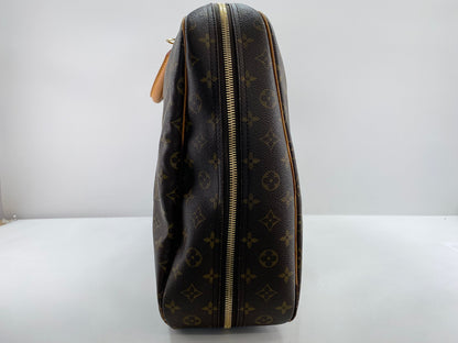 Louis Vuitton Alize Monogram, Brown, Canvas, Travel Bag