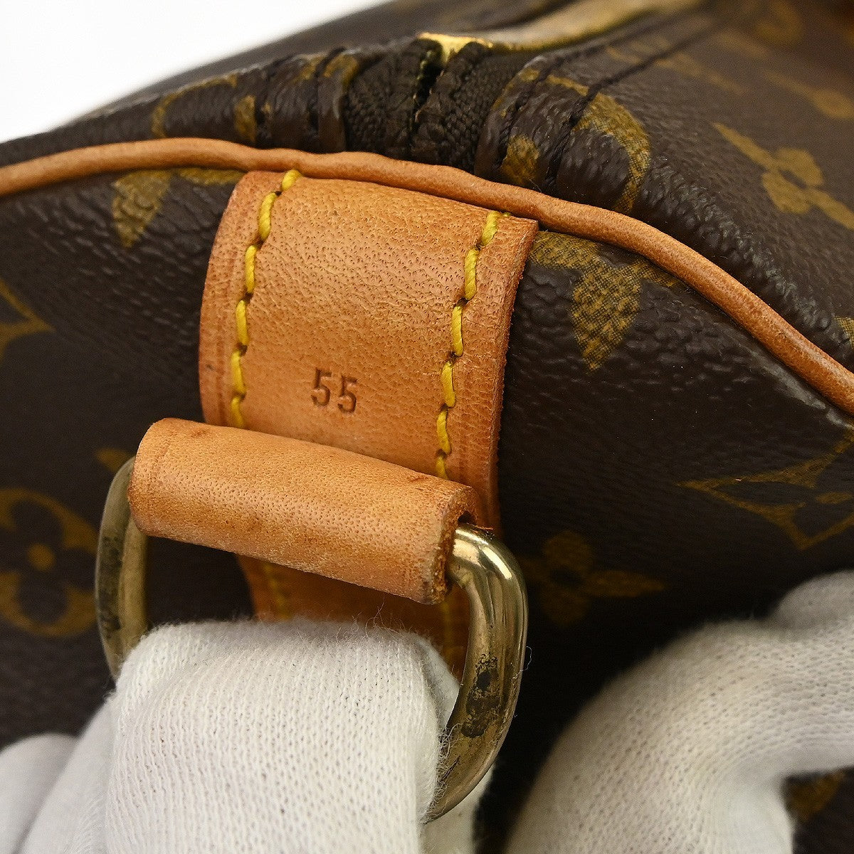 Louis Vuitton Keepall Bandouliere Monogram Canvas, Brown, Canvas, Travel Bag