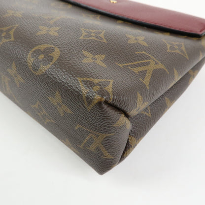 Louis Vuitton Saint Placide Monogram Canvas and Leather, Brown, Canvas, Handbag