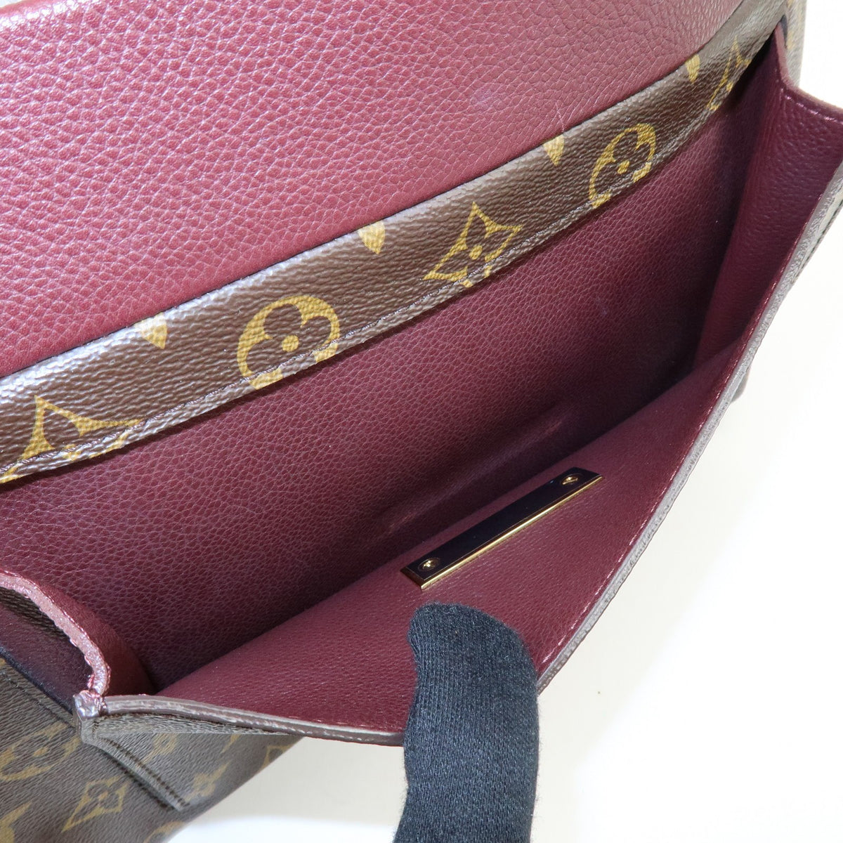 Louis Vuitton Olympe Monogram Canvas, Brown, Canvas, Handbag