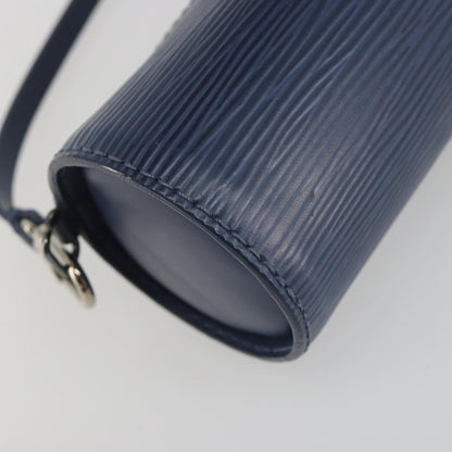 Louis Vuitton Soufflot Pochette Epi Leather, Blue, Leather, Clutch