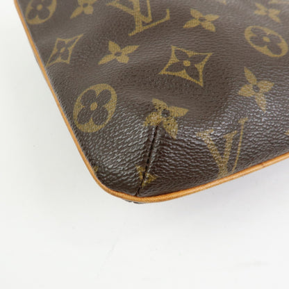 Louis Vuitton Partition Wristlet Clutch Monogram Canvas, Brown, Canvas, Clutch