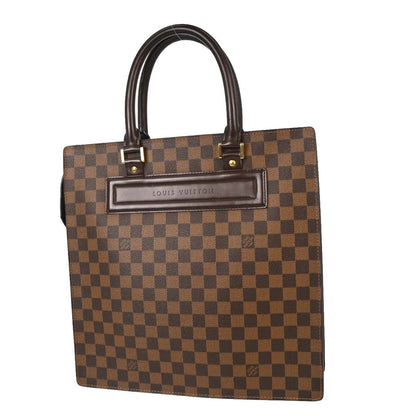 Louis Vuitton Venice Sac Plat Damier Ebene, Brown, Canvas, Tote Bag
