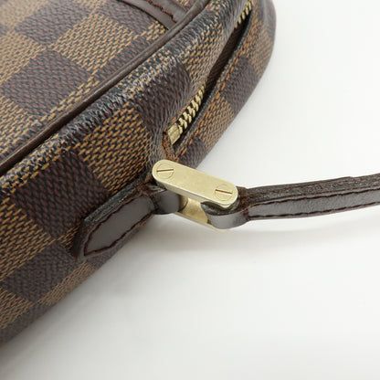 Louis Vuitton Ipanema Damier, Brown, Canvas, Handbag