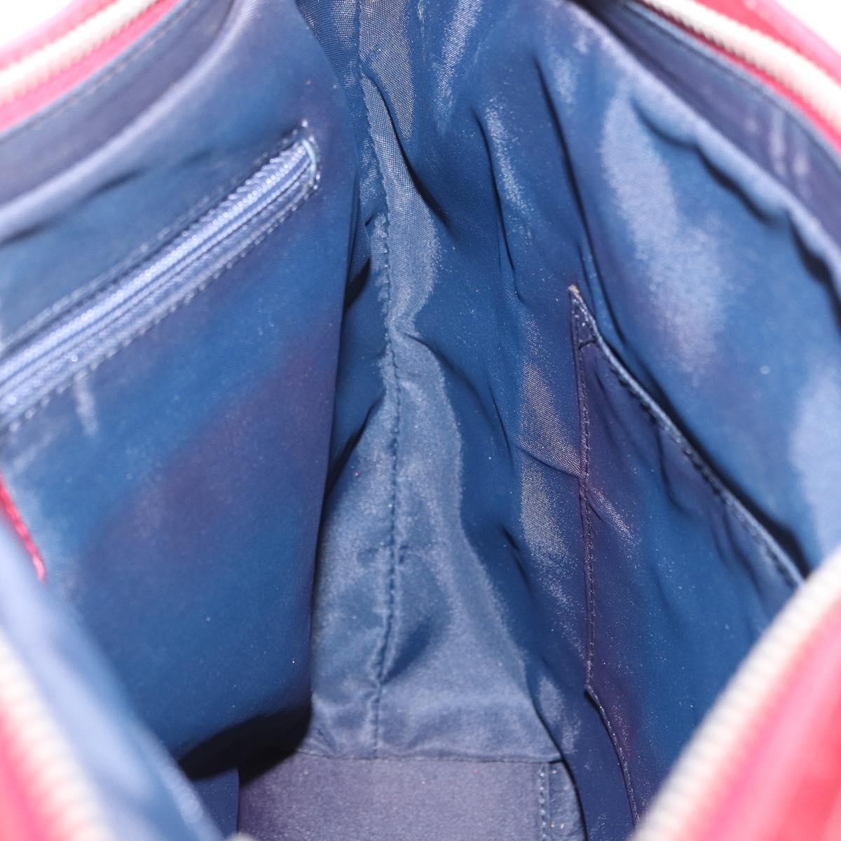 Christian Dior Vintage Trotter Zip Diorissimo Canvas, Navy, Canvas, Tote Bag