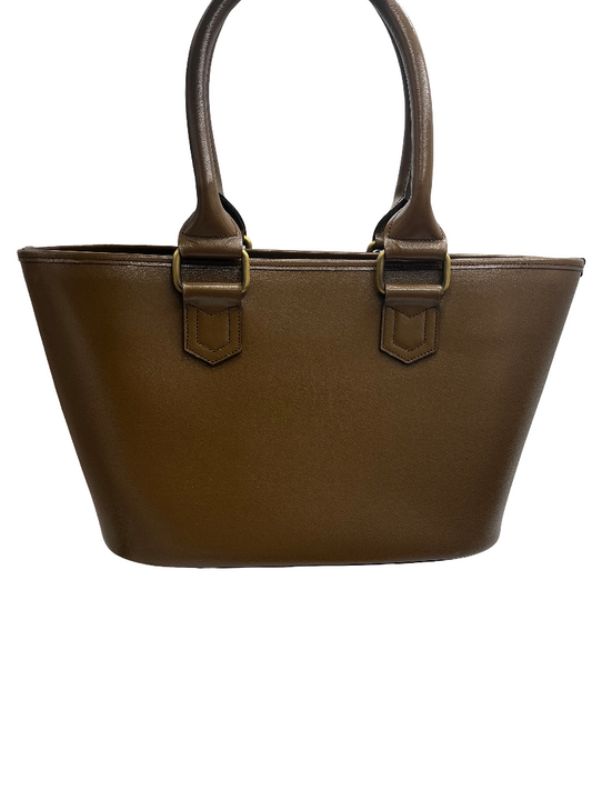 Burberry Tote bag leather bracelet, Beige, Leather, Handbag