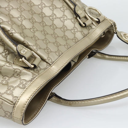 Gucci Sukey Top Handle Guccissima Leather, Gold, Leather, Tote Bag