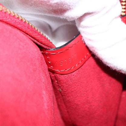 Louis Vuitton Lussac Epi Leather, Red, Leather, Shoulder Bag