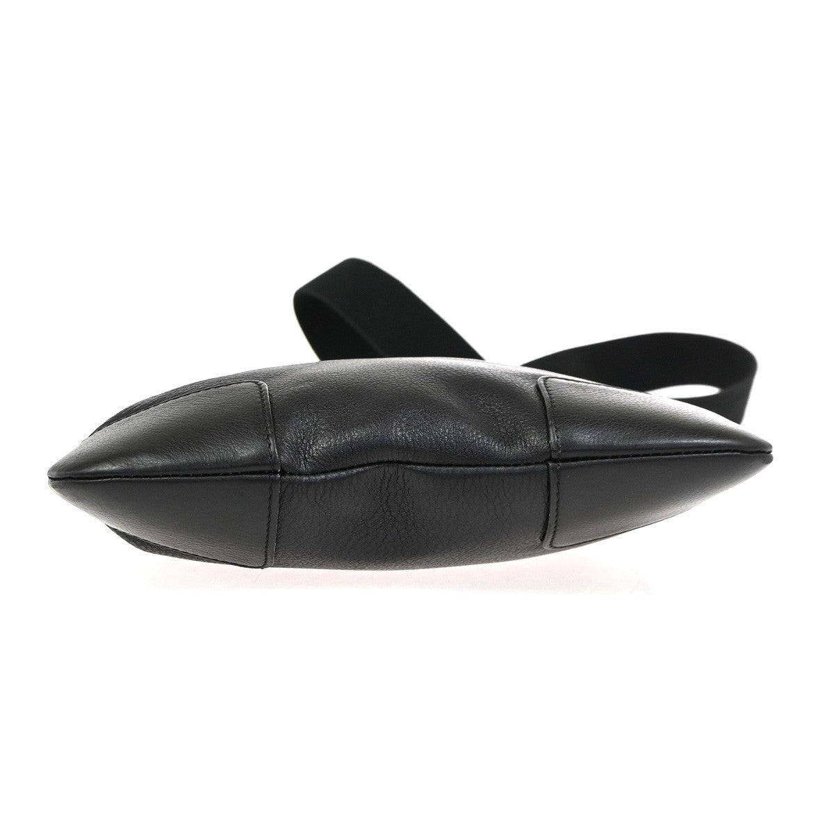Loewe Anagram Leather, Black, Leather, Shoulder Bag