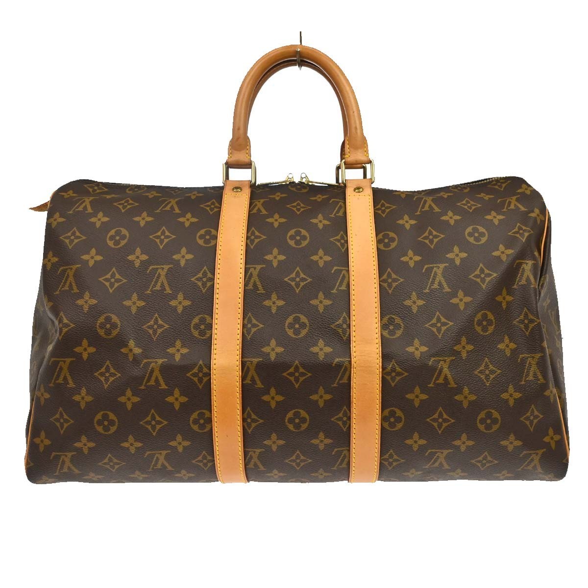 Louis Vuitton Keepall Monogram Canvas, Brown, Canvas, Travel Bag