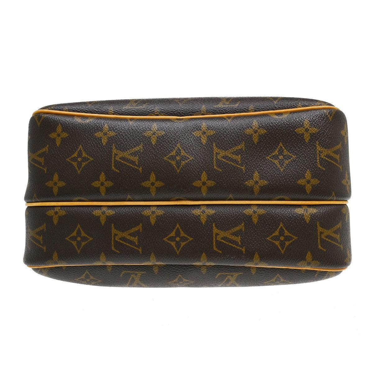 Louis Vuitton Reporter Monogram, Brown, Canvas, Shoulder Bag