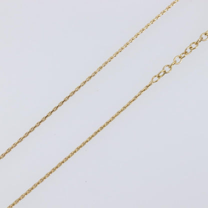 Christian Dior CD Pendant Metal, Gold, Metal, Necklace
