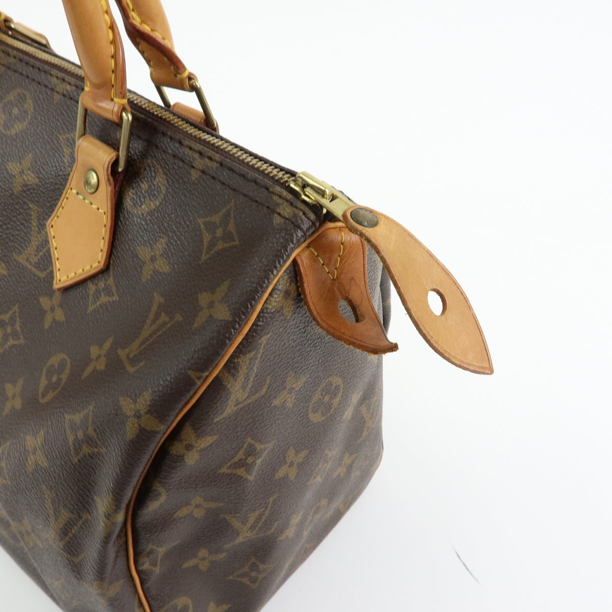 Louis Vuitton Speedy Monogram Canvas, Brown, Canvas, Handbag
