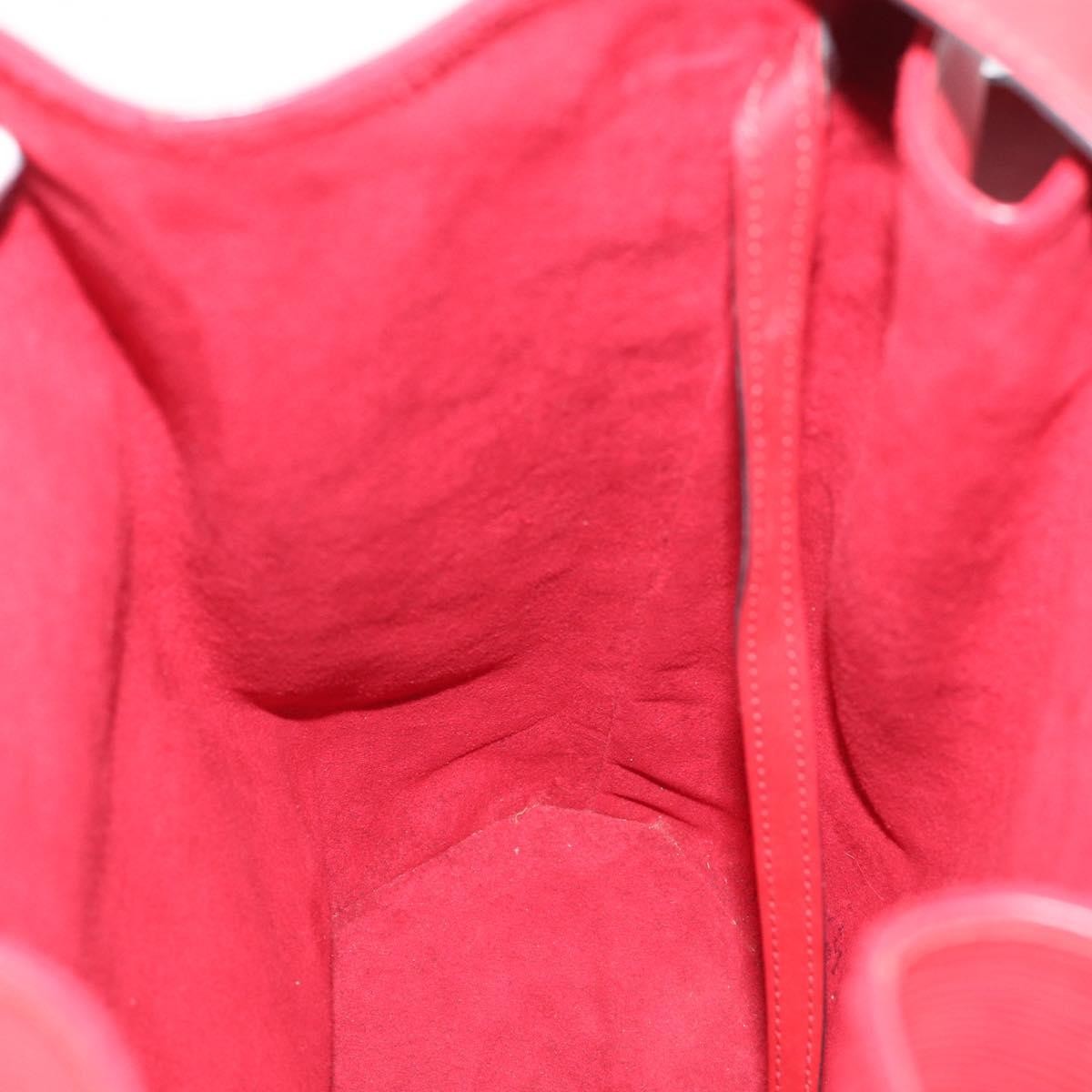 Louis Vuitton Vintage Sac d'Epaule Epi Leather, Red, Leather, Handbag