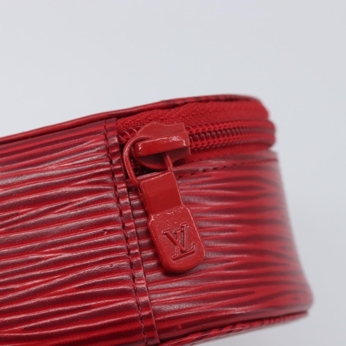 Louis Vuitton Ecrin Bijoux Epi Leather, Red, Leather, Jewelry Set