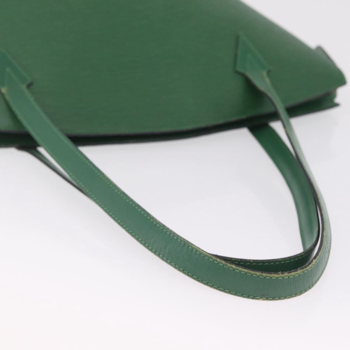 Louis Vuitton Saint Jacques Epi Leather, Green, Leather, Handbag